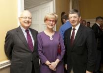 Professor Muiris Fitzgerald, Ms Patricia McCarthy & Freddy Wood