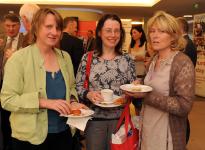 Dr Bridín Cannon, Dr Mary Conlon and Dr Catherine O’Malley attend the exhibition at the AGM