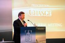 Dr James Reilly, T.D, Minister for Health addresses delegates at the IMO AGM 2011