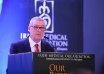  Mr George McNeice delivering the Chief Executive's address, 13th April 2012