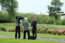 Dr Ronan Boland, IMO President is interviewed for TG4