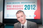 Dr Ronan Boland, IMO President, at the launch of the IMO pre-budget submission Oct2011