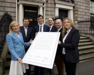 Professor Ellen O'Sullivan, Professor John Hyland RCSI, Dr John Duddy, Dr Paddy Hillery, Dr Peadar Gilligan & Rosarii Mannion