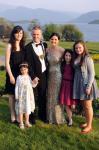 Dr Ronan Boland with his wife Lisa and their four daughters; Zoe, Aisling, Sorcha and Ailbhe