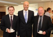 Dr Paul Darragh, President, BMA NI, Dr Martin Daly, GP and Mr Danny Lambe, Secretary BMA NI